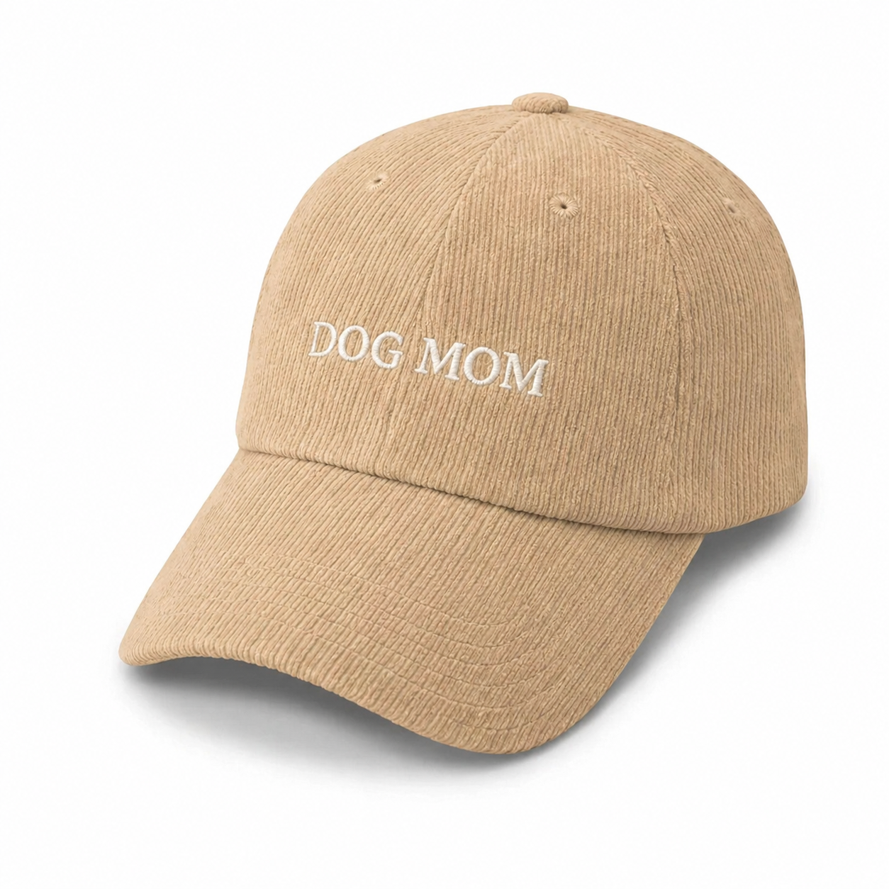 The Signature Dog Mom Cap Taupe