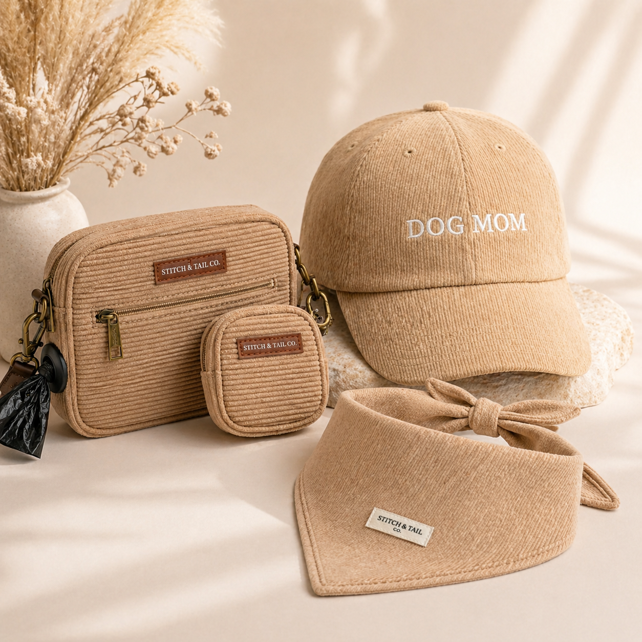 The Signature Set + Complimentary Bandana Taupe